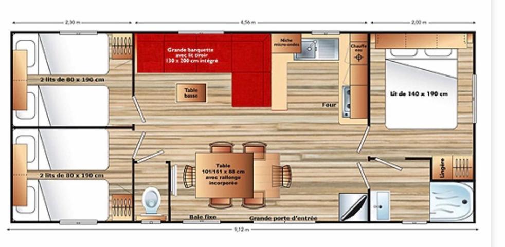 Mobilhome 4 Ca61 Vias Εξωτερικό φωτογραφία